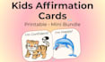design printable kids affirmation cards for confidence and fun