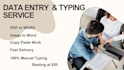 do manual typing, PDF to word