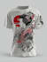 do a japanese t shirt illustration