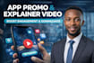 create app promo video, app explainer video, app intro