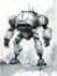 do anime style mecha robot illustrations