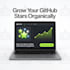 help you organic github promotion for you to gain stars