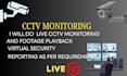 provide professional remote cctv monitroing and surveillance