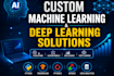 develop ai websites, chatbots and custom software