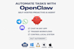 set up and deploy openclaw with integrations