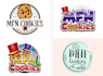 create a modern cookies logo design