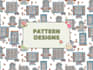 design seamless pattern designs and textile prints