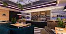 remodel 3d modern restaurant interior, cafe design,bar render, walkthrough video