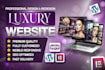 build a luxury website design and website development