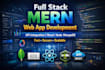 develop full stack mern web apps with API integration