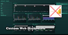 create a custom interactive web dashboard to visualize and analyze your data