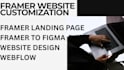 high converting framer website framer landing page framer website customization