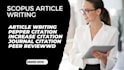 write article submission  google scholar  scopus q1 q2 q3 writing publication