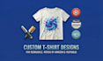 create custom tshirt designs for merch by amazon and teepublic