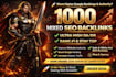 1000 white hat SEO mix backlinks package ranking link building