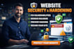 secure your website, fix vulnerabilities and harden your server