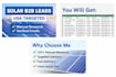 provide targeted solar installer and renewable energy leads