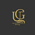 make a black and gold luxury logo design