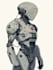 design you mecha, techwear, sci fi, logo