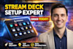 setup any size of stream deck flawlessly