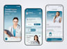 develop a doctor app and telemedicine with liquid glass UI