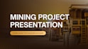 create mining project pitch deck natural resources investment deck