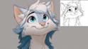 draw furry character and cartoon for you