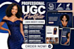 create a modern high converting, canva website, landing page or ugc portfolio
