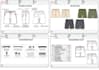 make detailed apparel tech pack with flat sketch and spec sheet