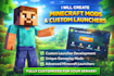 make a custom minecraft launcher