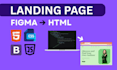 convert figma to responsive html css bootstrap website