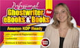 ghostwrite your nonfiction ebook or book as a professional ebook writer
