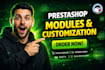 do prestashop modules,customize ecommerce website,ecommerce store in prestashop