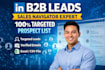 provide linkedin sales navigator b2b lead generation