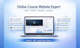be your kajabi, thinkific, teachable, learndash, online course website expert