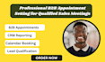 generate and book qualified b2b sales appointments