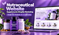 design nutraceutical, supplements website, do google ads, facebook ads setup