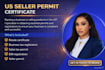 prepare sales tax franchise tax, reseller certificate and tax exemption