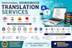 professionally translate all types of documents