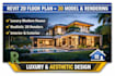 design revit house plan with 2d layout and 3d render
