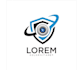 design a modern crypto, cybersecurity, and technology logo