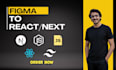 convert figma to html, figma to nextjs reactjs website design and development