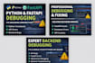 debug and fix your python, fastapi, or backend errors
