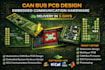 design pcb, develop firmware, iot systems, and can bus solutions