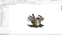 convert 2d into fully parametric 3d mechanical models