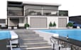 do photorealistic 3d house rendering exterior interior, walkthrough for house