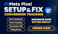 setup and fix meta pixel with conversion tracking
