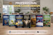 design a professional leadership book cover