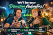 create a 2 person podcast style ugc video for your brand