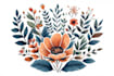 design a unique botanical boho logo